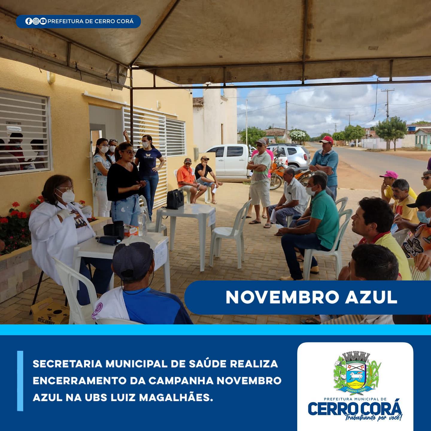 Cerro Corá: Prefeitura realiza encerramento da campanha novembro azul