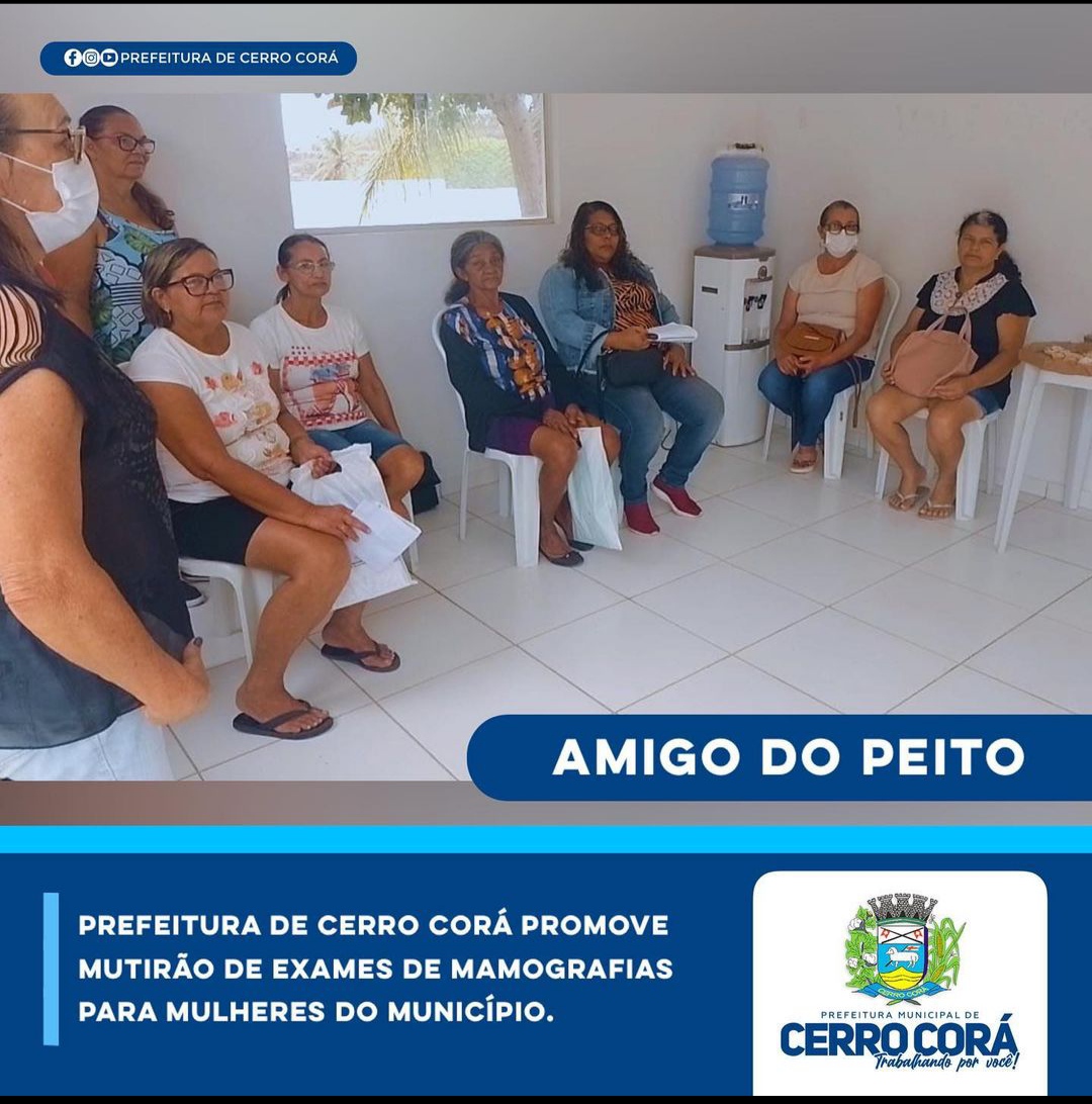 80 mulheres cerrocoraenses foram atendidas na Unidade Móvel “Amigo do Peito”