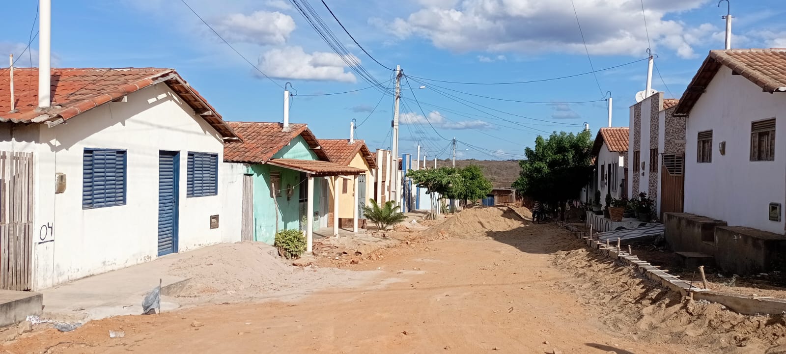 Cerro Corá: Calçamento nas ruas do Residencial João Marcelino Borges já iniciaram