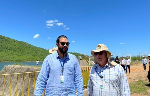 MDR realiza visita técnica ao Ramal do Apodi, obra acessória da Transposição do Rio São Francisco