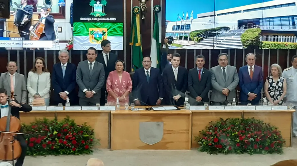 Fátima Bezerra (PT) é empossada para segundo mandato como governadora do Rio Grande do Norte