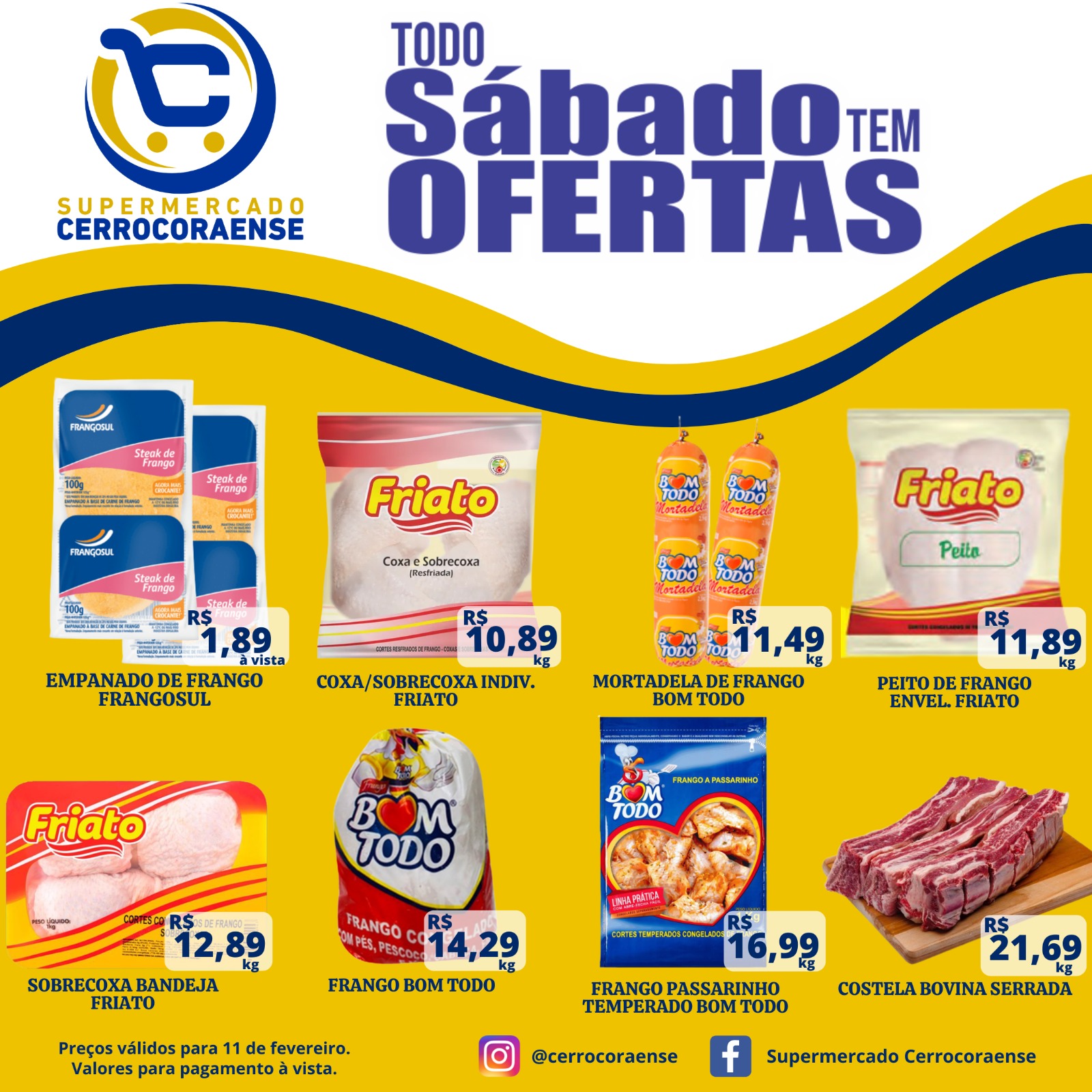 Quantas ofertas imperdíveis Supermercado Cerrocoraense