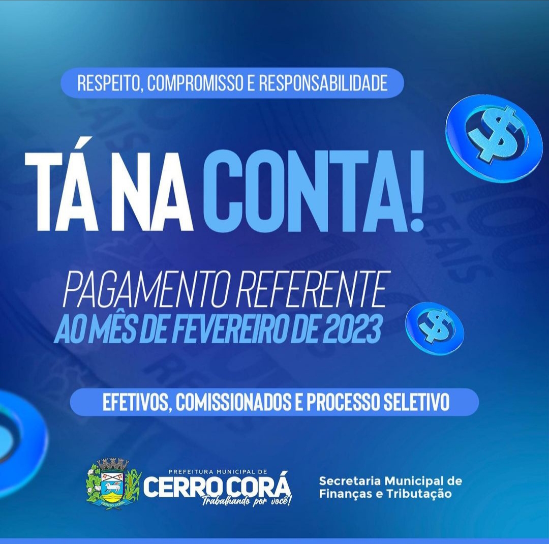 Cerro Corá: Prefeitura efetua repasse do pagamento dos servidores