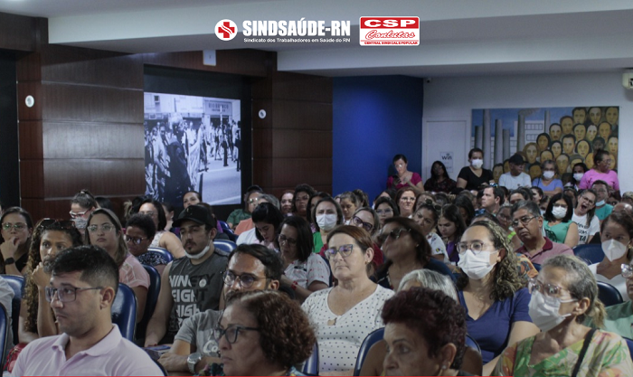 Trabalhadores da enfermagem do RN iniciam o Dia Nacional de Paralisação com palestra