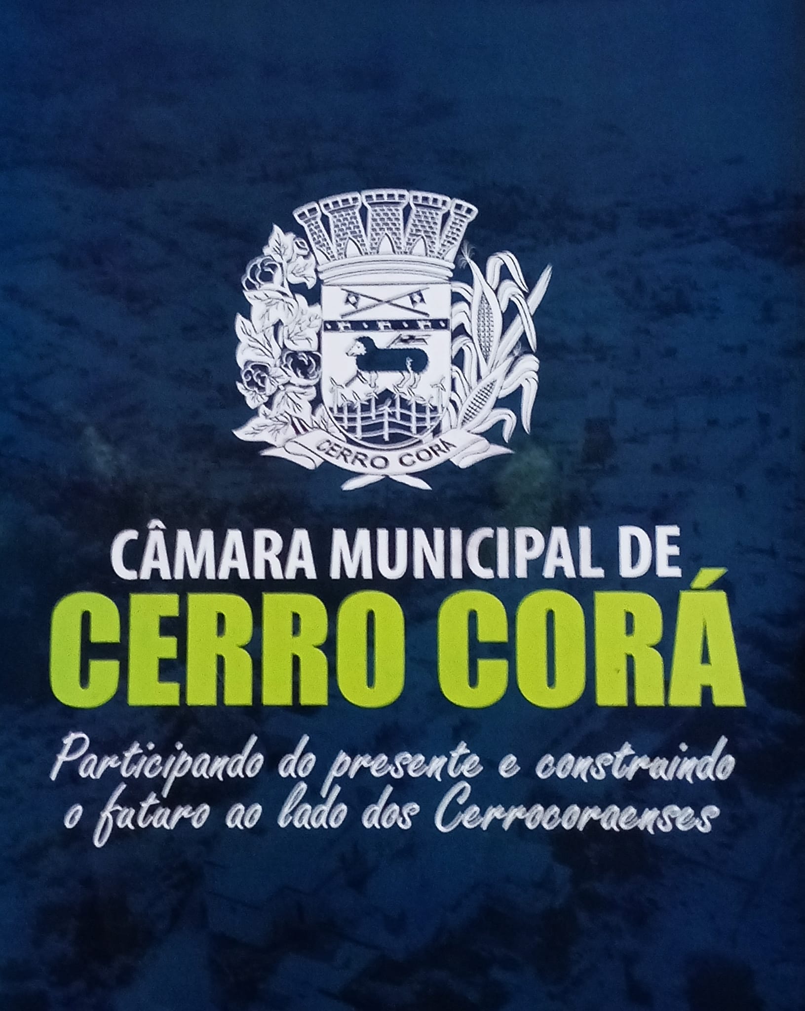 Veto do prefeito Novinho foi derrubado e o Brasão da bandeira de Cerro Corá ganhara imagens de maquinas de costura e torres eólica