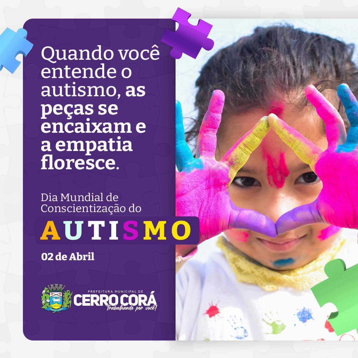 Cerro Corá: Dia mundial de Conscientização do Autismo