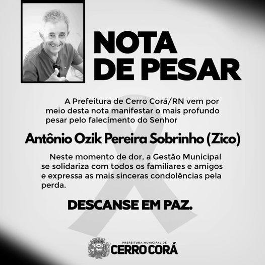 Morre Antônio Ozik Pereira ex-vereador de Lajes