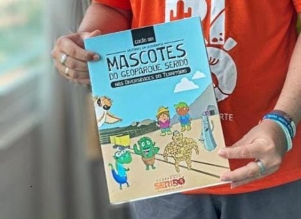 Geoparque Seridó oferece revista educativa para crianças