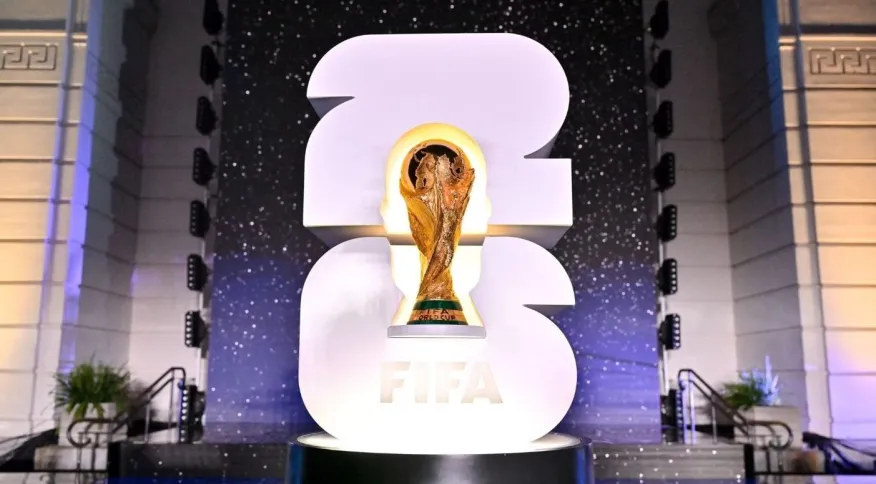 Fifa divulga logo oficial da Copa do Mundo 2026