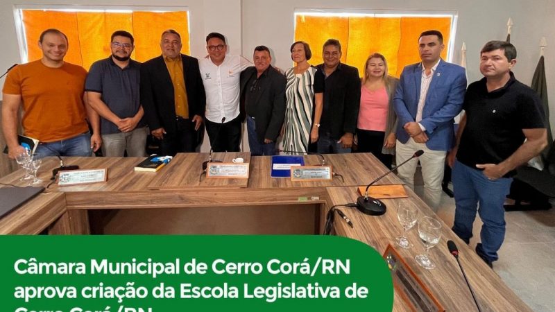 Cerro Corá: Câmara aprova projeto de criação da Escola do Poder Legislativo, denominada “Professora Maria de Fátima Melo”