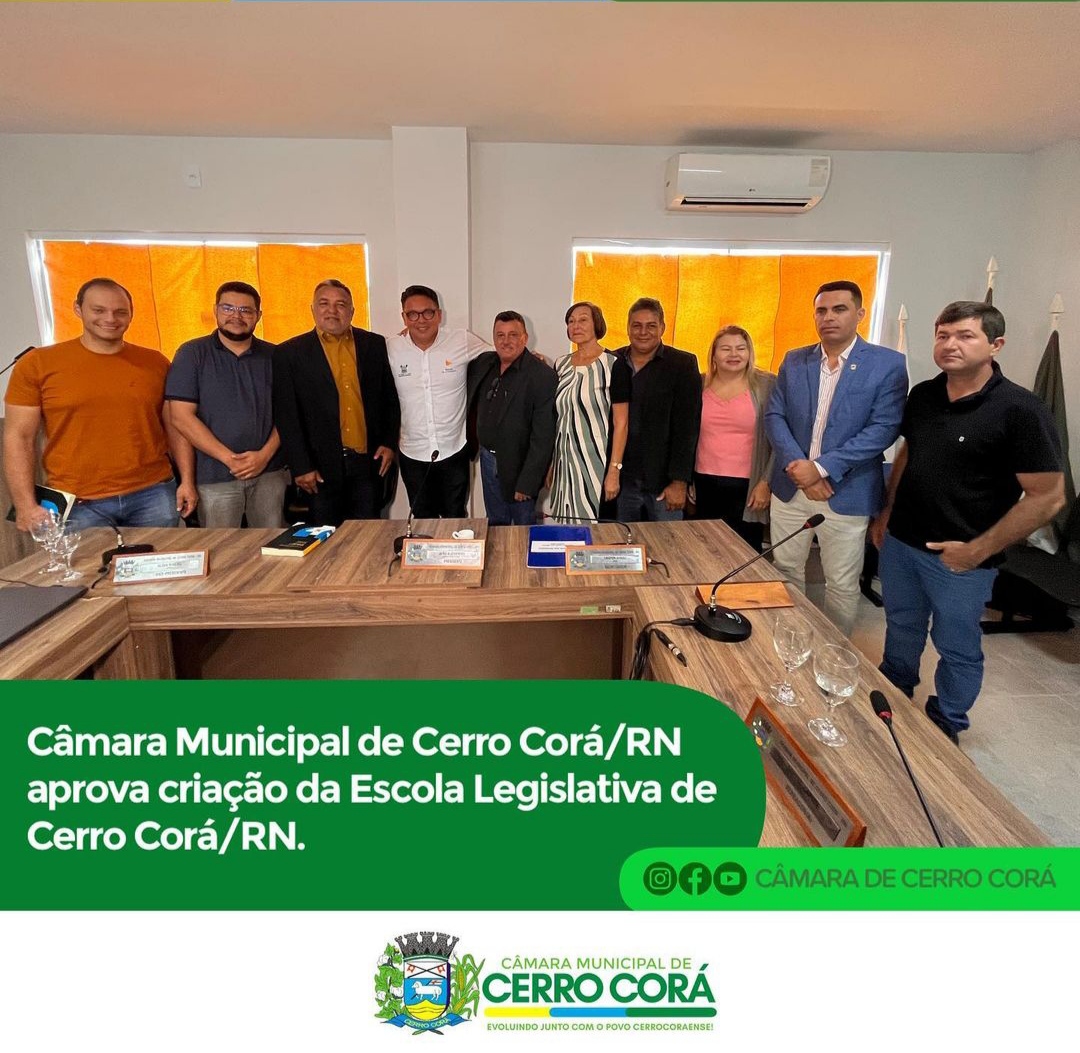 Cerro Corá: Câmara aprova projeto de criação da Escola do Poder Legislativo, denominada “Professora Maria de Fátima Melo”