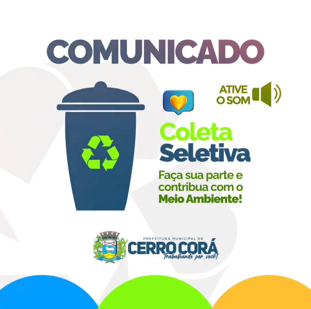 Cerro Corá: Prefeitura vai iniciar coleta seletiva do lixo(Video), junho também é mês de doar sangue.