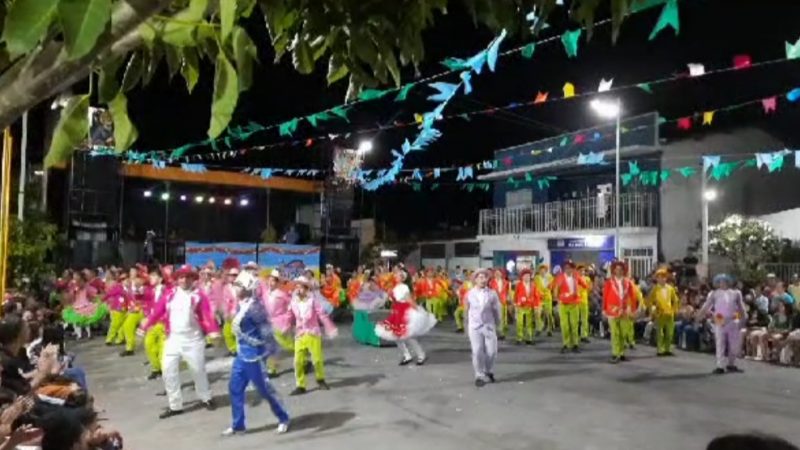 Festival de quadrilhas juninas continua movimentando padroeiro São João Batista em Cerro Corá (vídeo)