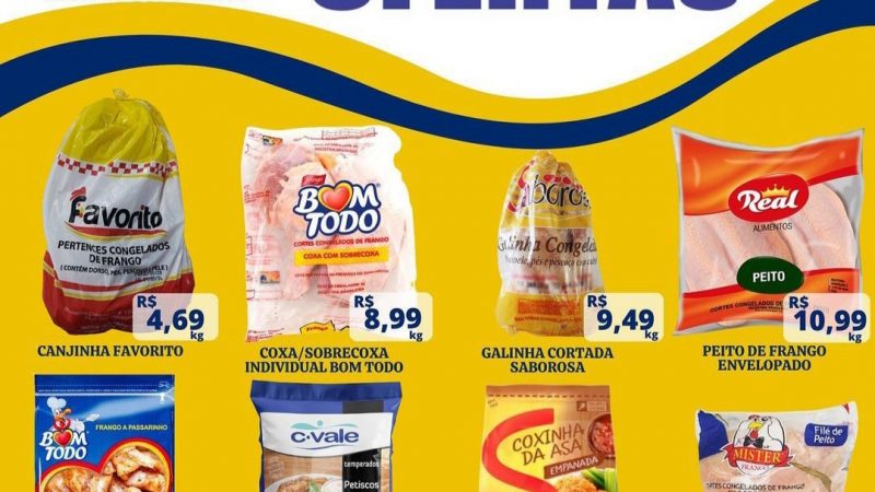Supermercado Cerrocoraense preparou mais um sábado de frios na promoção
