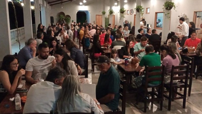 Restaurante Parque das Aroeiras inaugurado com sucesso em Cerro Corá-RN