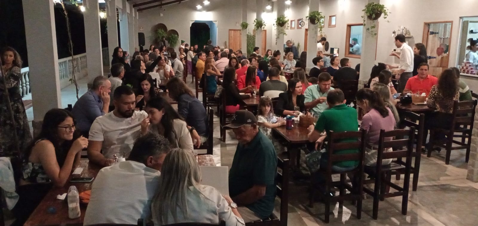 Restaurante Parque das Aroeiras inaugurado com sucesso em Cerro Corá-RN