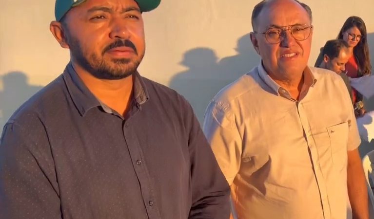 Prefeito Novinho prestigia entrega dos títulos de terra aos assentados do Santa Clara II(Vídeo)