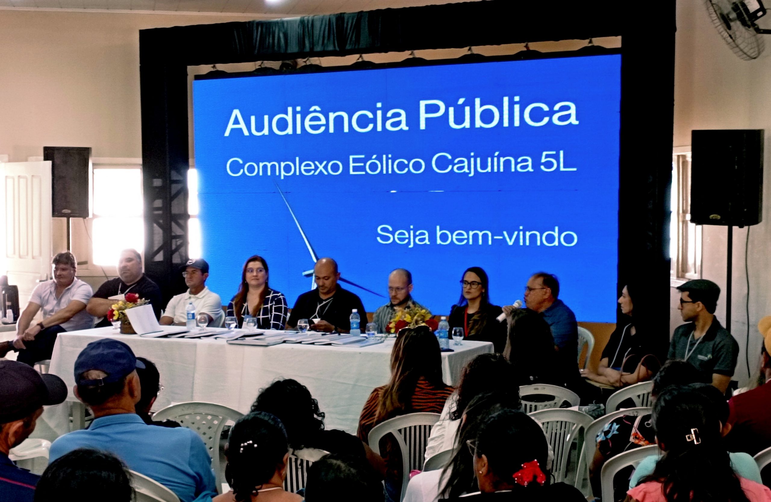 Cerro Corá: Novinho participa de audiência pública sobre o Complexo Eólico Cajuína 5L(vídeo)