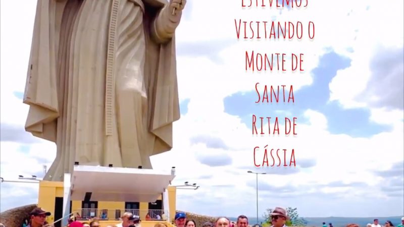 Prefeitura de Cerro Corá promove visita ao santuário de Santa Rita de Cássia