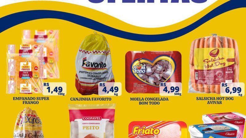 Neste sábado tem ofertas no Supermercado Cerrocoraense