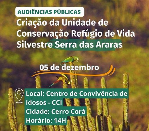 Audiência publica em Cerro Corá discute criação de unidade de conservação Serra das Araras
