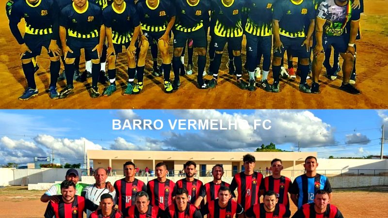 Babilônia e Barro Vermelho decidem sábado 09, campeonato de futebol em Cerro Corá-RN
