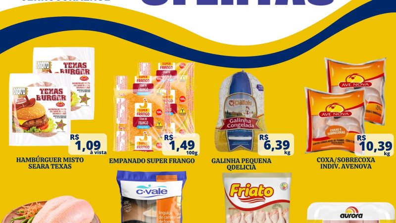 Dia de aproveitar as ofertas no Supermercado Cerrocoraense