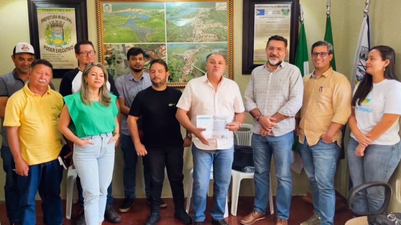Cerro Corá: Prefeito viabiliza parcerias para preservação da nascente do Rio Potengi(Vídeo)