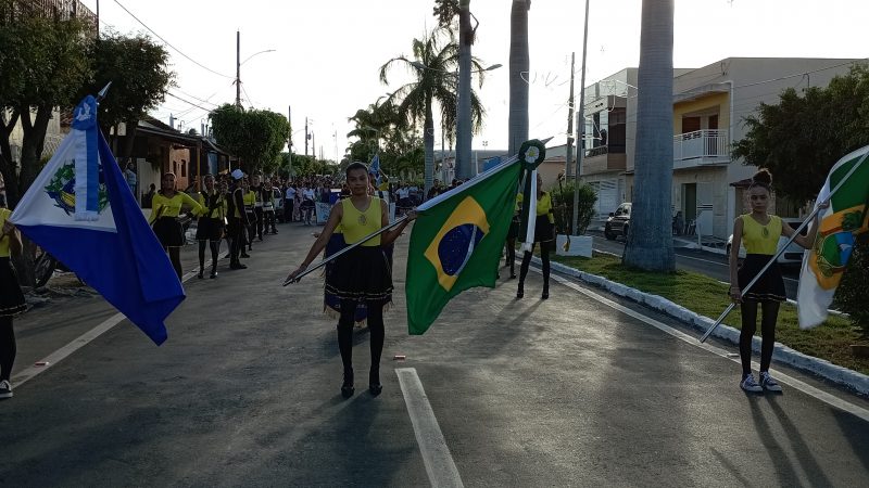 Desfile cívico abrilhantou os festejos dos 70 anos de emancipação politica de Cerro Corá (Vídeo)