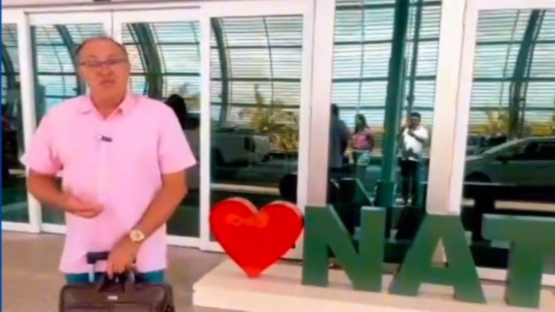 Prefeito Novinho viaja para Brasília embusca de mais benefícios para Cerro Corá (vídeo)