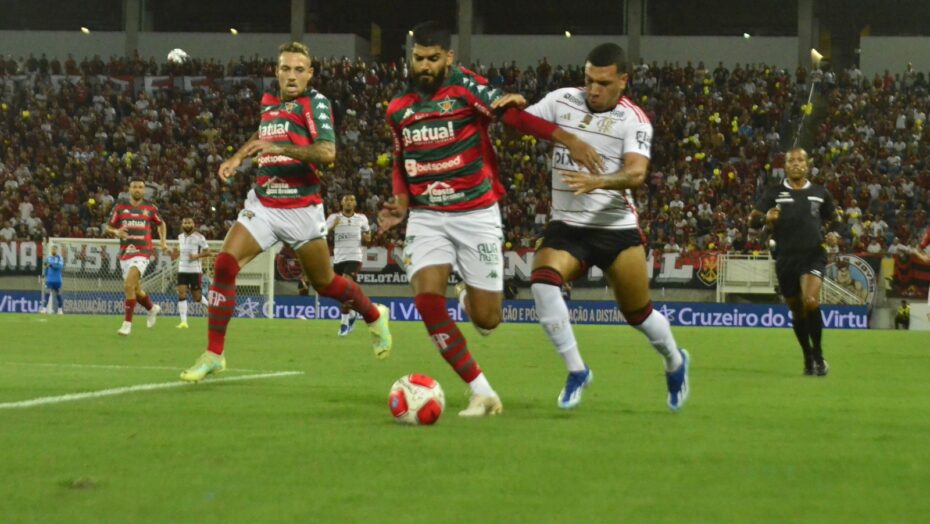 Flamengo-RJ e Portuguesa-RJ empatam na Arena das Dunas, em Natal