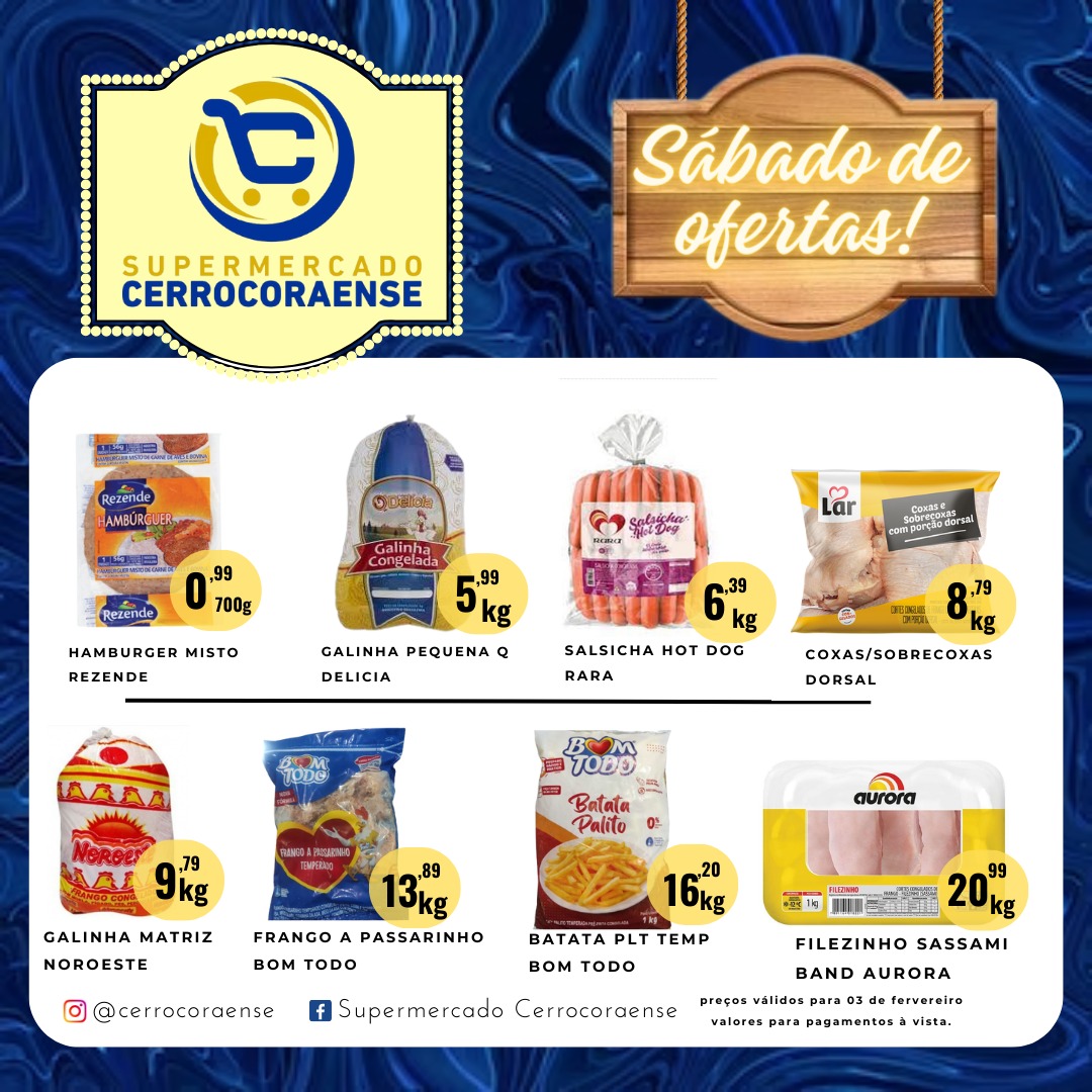 Supermercado Cerrocoraense chegando com novas ofertas