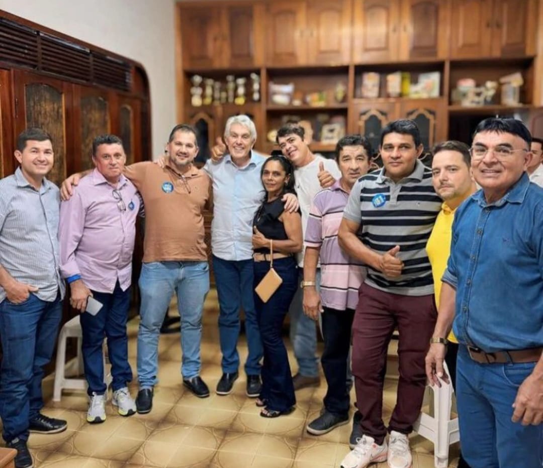 Vice-prefeito de Cerro Corá e comitiva do PP participam de ato do partido em Currais Novos-RN