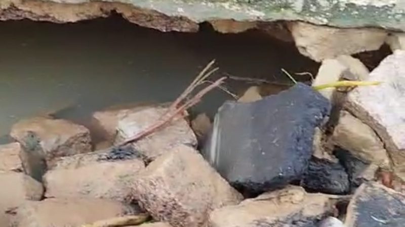 Cerro Corá: Morador da Rua Major Lula Gomes responsabiliza Caern por danos em residência e comercio(Vídeo)