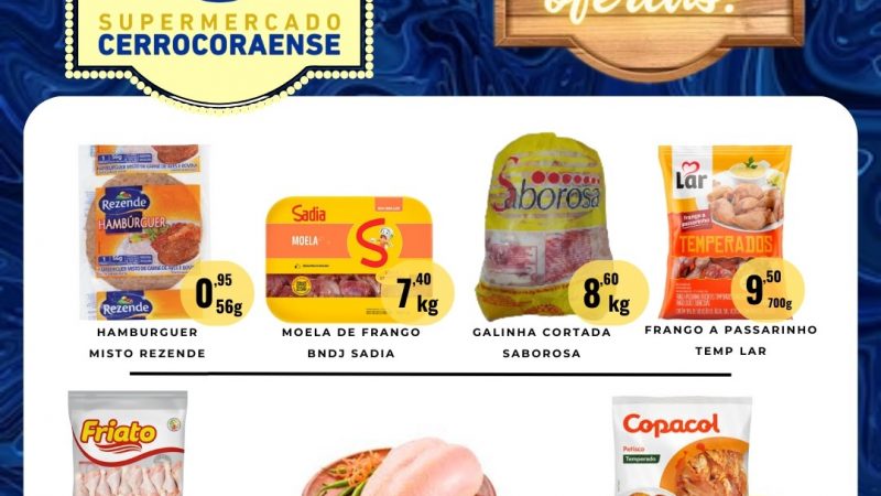 Sábado de ofertas no supermercado Cerrocoraense