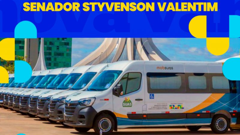 Cerro Corá e mais 26 município foram contemplados pelo Senador Styvenson com destinação de VANS